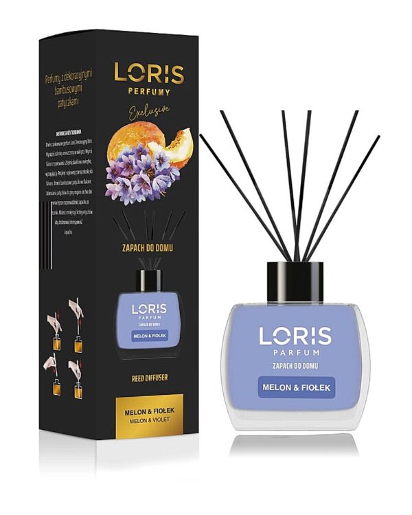 Melon & Fiołek – 120ml Zapach do domu Loris