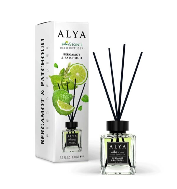 BERGAMOTKA & PACZULA Alya - zapach do domu 100ml