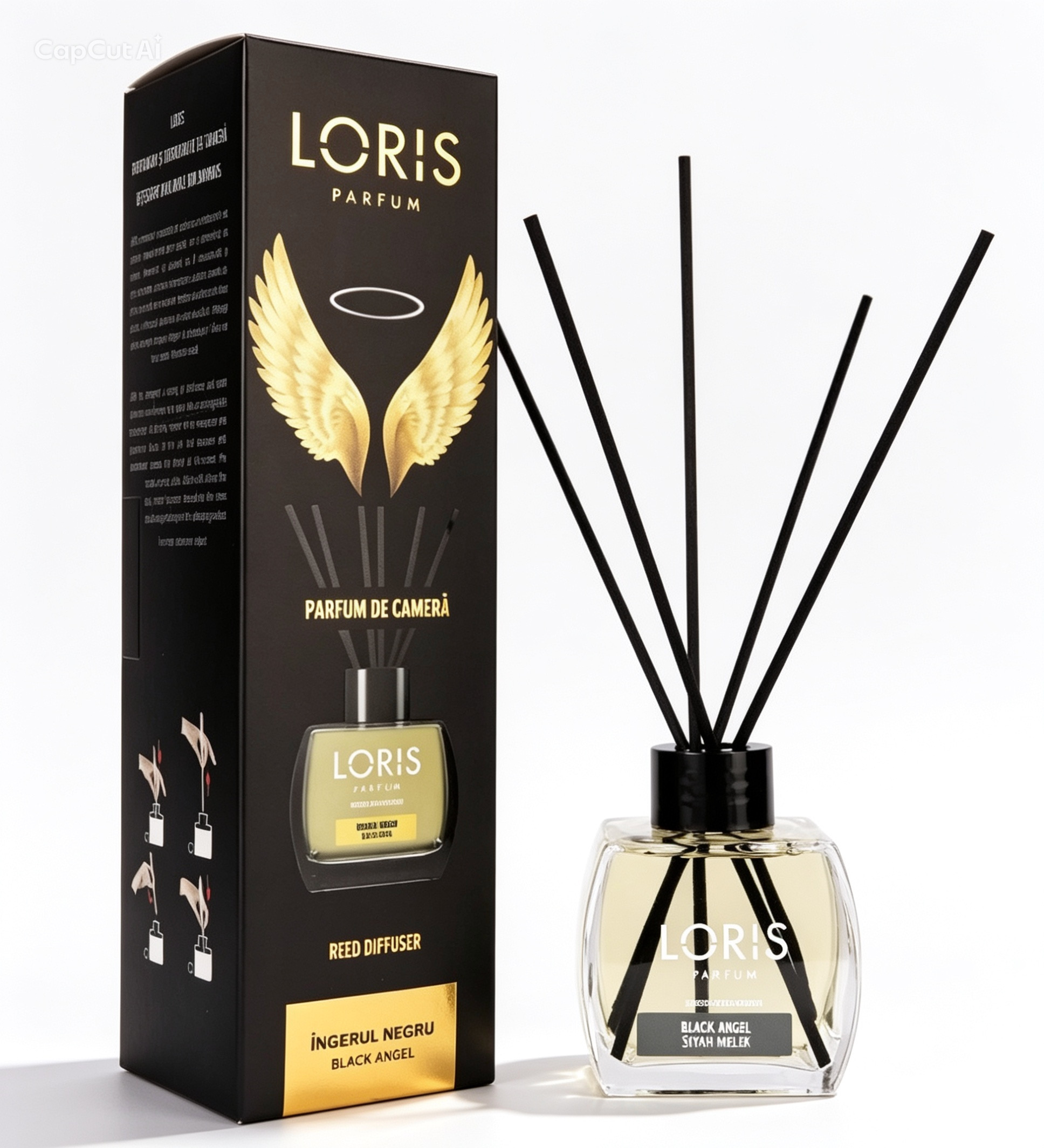 Patyczki zapachowe Loris - Black Angel 120ml