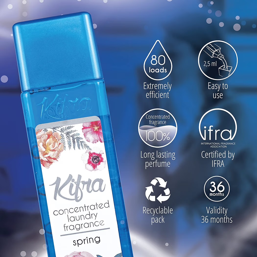 Kifra SPRING - skoncentrowane perfumy do prania 200ml - obrazek 2