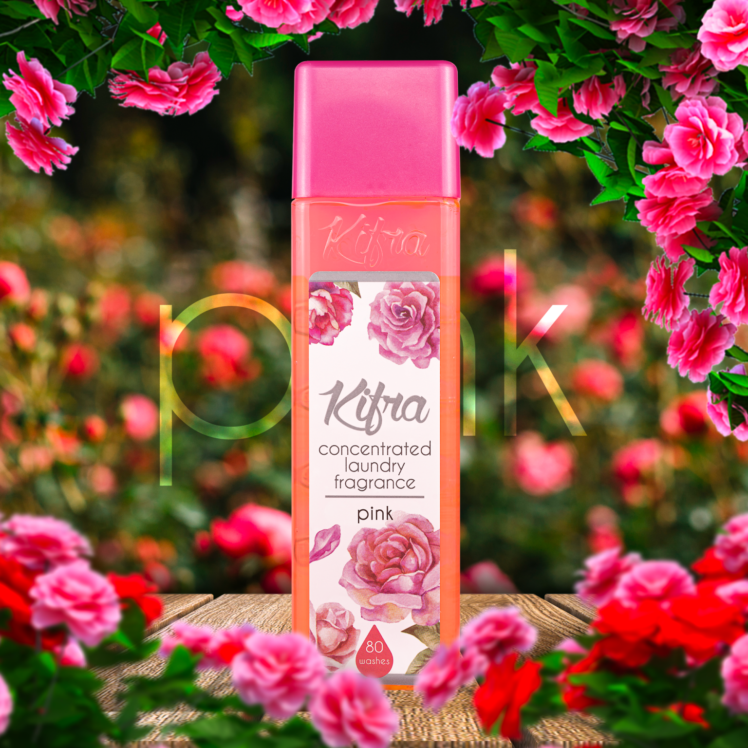 Kifra PINK- skoncentrowane perfumy do prania 200ml